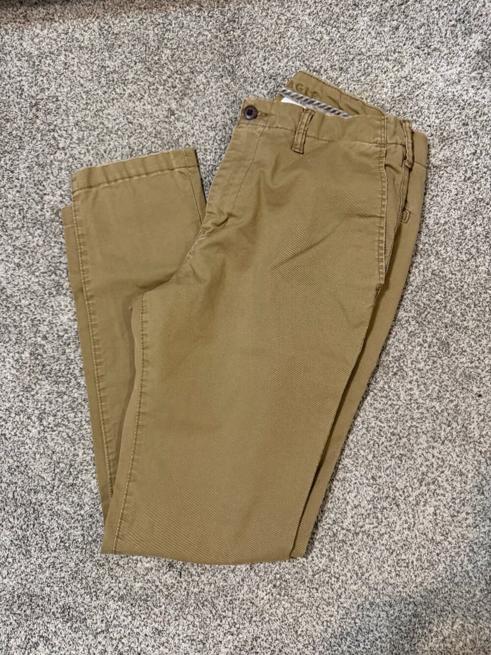 Men's Khaki Flex Slim Pants